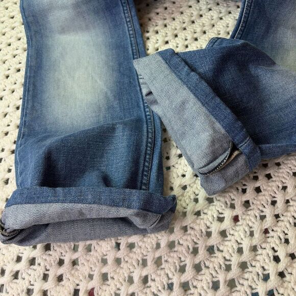 Diesel Men's Zatiny Bootcut Jeans, 29x30.5, Blue Wash 008AT, Button Fly‎ Denim - Picture 7 of 16